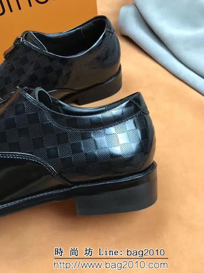 路易威登LV 手工製作 高級正裝 男士商務皮鞋 8FX1347